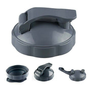 For Nutribullet Short Cup + Fliptop Lid + Grey Seal - For All 900 and 600 Models - danozdirect