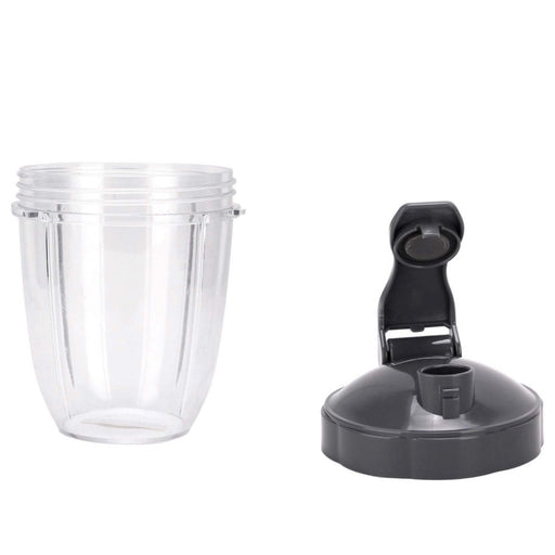For Nutribullet Short Cup + Fliptop Lid - Suits Nutribullet 600 and 900 Models - danozdirect