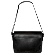 Futura Mens Laptop Messenger Sling Bag School Work Shoulder Strap - Black - danozdirect