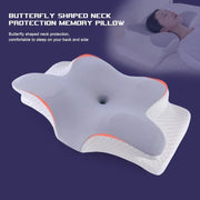 Get best night's sleep with Danoz Direct Memory Foam Pillows! Butterfly shape, these pillows provide relaxing support for your neck - danozdirect
