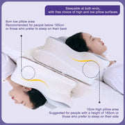 Get best night's sleep with Danoz Direct Memory Foam Pillows! Butterfly shape, these pillows provide relaxing support for your neck - danozdirect