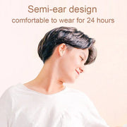 Get comfort and freedom with the Exclusive Danoz Direct Mini Bluetooth Headset. With 5.3 Invisible Earbuds! Available colors - Skin, Black and White. - danozdirect