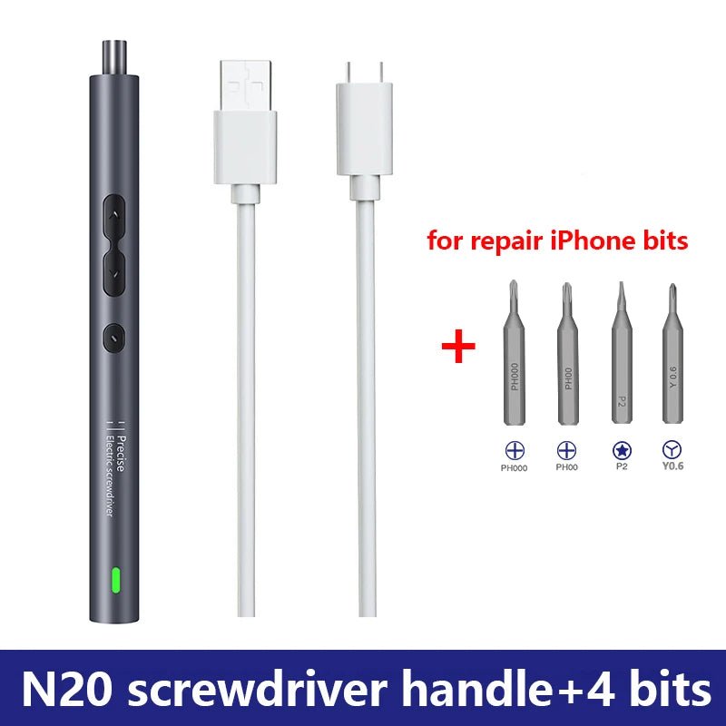 Get ready to tackle any repair task with ease using the Danoz Direct - Digital 62 in 1 Electric Screwdriver Set. - danozdirect