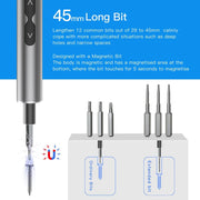 Get ready to tackle any repair task with ease using the Danoz Direct - Digital 62 in 1 Electric Screwdriver Set. - danozdirect
