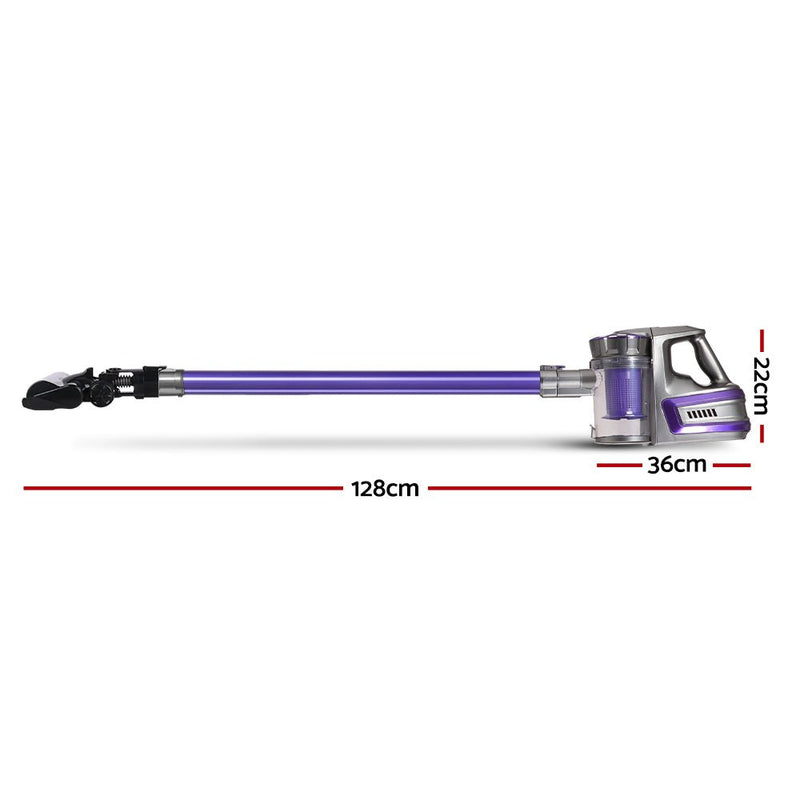 Get ready to take on any mess with Danoz Direct - Devanti Handheld Vacuum Cleaner! With a powerful 150W motor and cordless design - danozdirect
