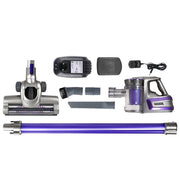 Get ready to take on any mess with the Danoz Direct - Devanti Handheld Vacuum Cleaner! With a powerful 150W motor and cordless design - danozdirect