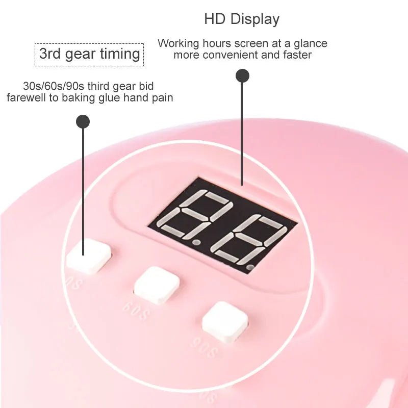 Get salon - quality nails at home with Danoz Hot Nail Dryer Machine! This USB powered lamp is perfect for drying and curing nail varnish - danozdirect