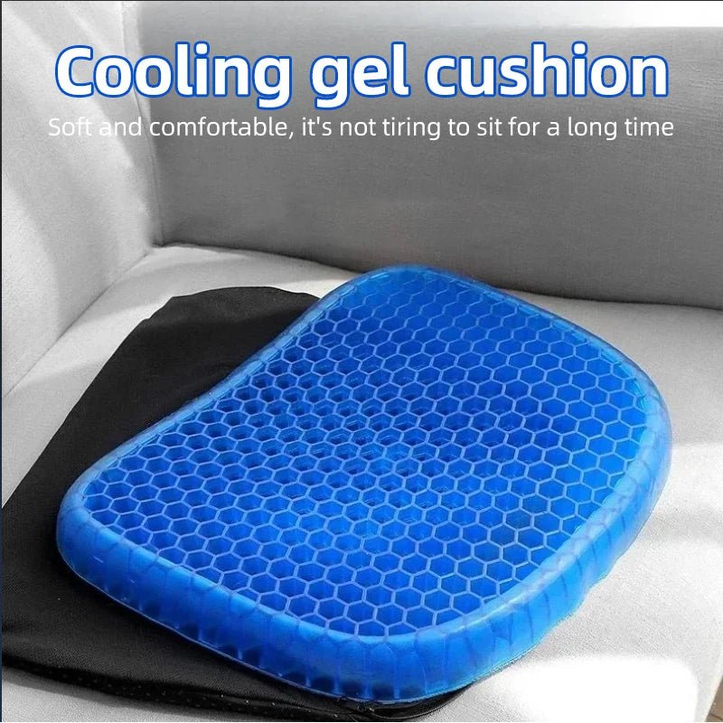 Experience Ultimate Comfort with Danoz GelSeat3D Cushion -Honeycomb tech Gel. Buy 1 Get 1 Free! - danozdirect