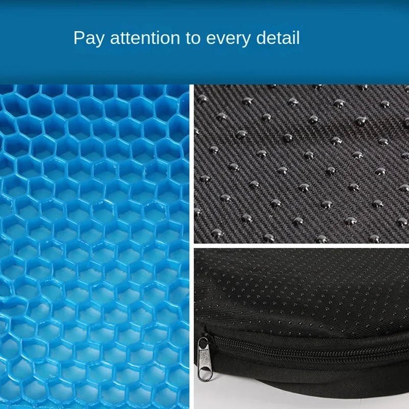 Experience Ultimate Comfort with Danoz GelSeat3D Cushion -Honeycomb tech Gel. Buy 1 Get 1 Free! - danozdirect