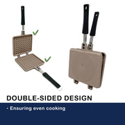 Giorno Felice IH Waffle Maker Pan Non - Stick Double - Sided Detachable - danozdirect