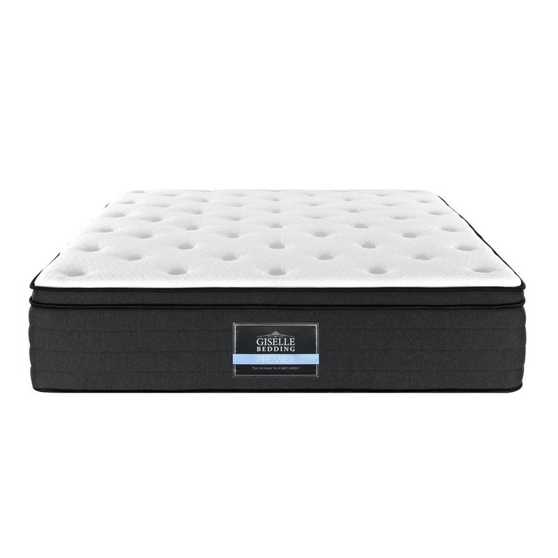 Giselle Bedding 34cm Mattress Euro Top King - danozdirect
