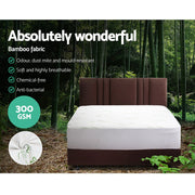 Giselle Bedding Mattress Protector Bamboo King - danozdirect
