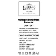Giselle Bedding Mattress Protector Bamboo King - danozdirect