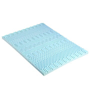 Giselle Bedding Memory Foam Mattress Topper 11 - Zone 8cm Double - danozdirect