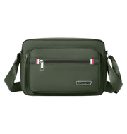 Green Dual - Style Men's Oxford Cloth Crossbody Bag Bundle - Oxford Cloth Business Shoulder Bag, Multi - Functional Large Capacity, Fits 8 - inch Tablet - danozdirect