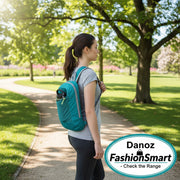 Green Lightweight Crossbody Sling Bag - Versatile Chest Daypack for Hiking, Travel & Daily Use - danozdirect