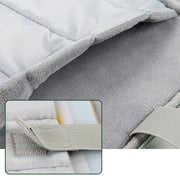 Grey 360° Protective Laptop & Tablet Sleeve with Accessory Organizer - Water - Repellent Carrying Case - danozdirect