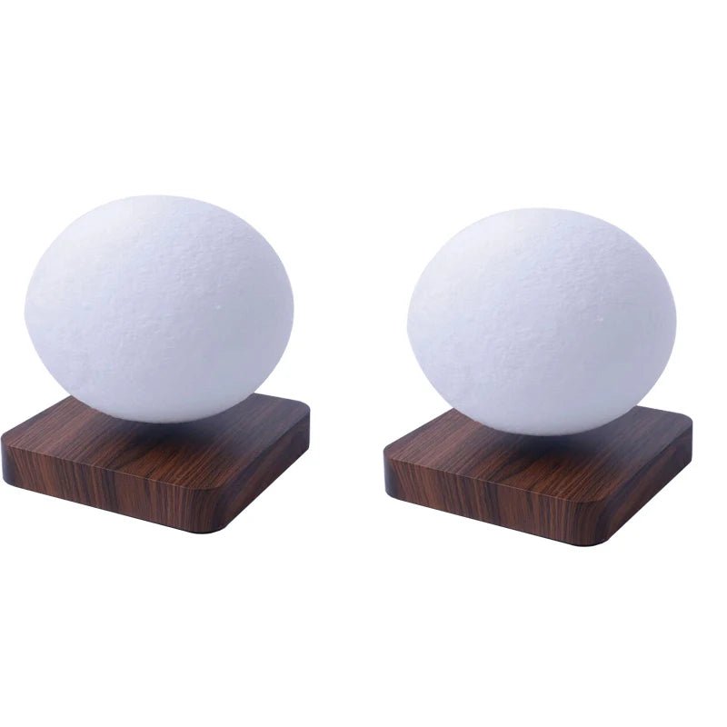 Illuminate your space with Danoz Levitating Moon Lamp, captivating night light that floats effortlessly above its base using magnetic levitation technology. - danozdirect