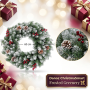 ChristmaSmart luminous plum and champagne supplier illustration
