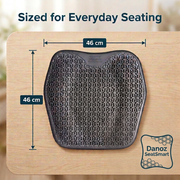 SeatSmart cushion dimensions 46 by 46 centimetres