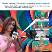 CamSmart home pets office remote viewing