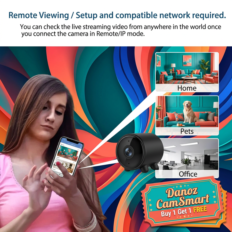 CamSmart home pets office remote viewing