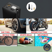 MightyPump ports adaptors and compatible tyres balls and inflatables