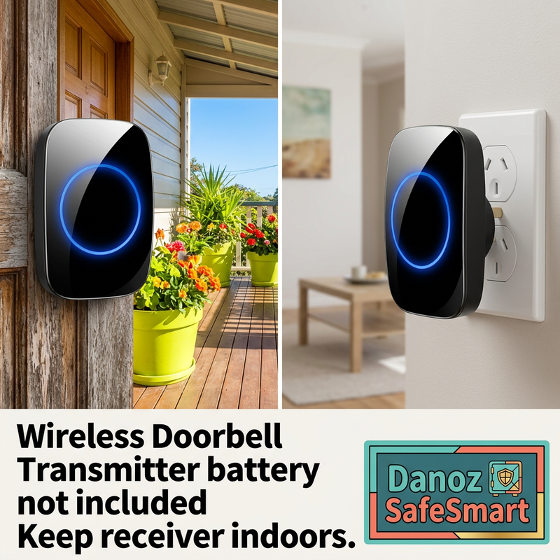 SafeSmart covered porch and receiver