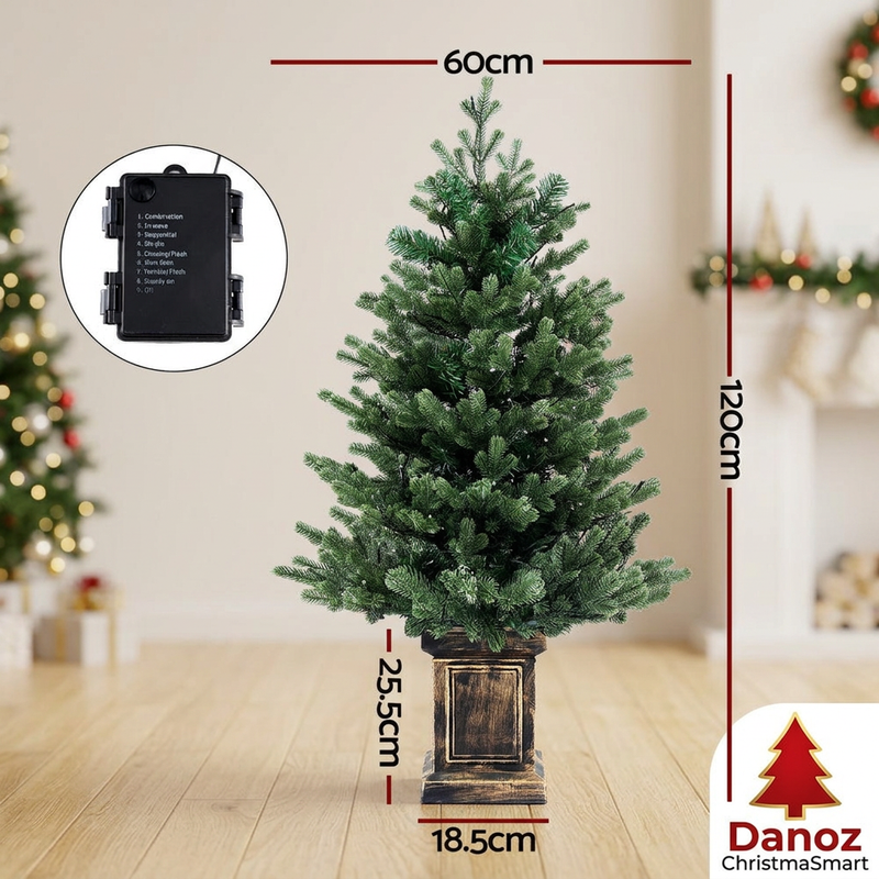 120cm potted tree dimensions and battery box