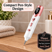 Pink pen with Tag/Spot remover badge