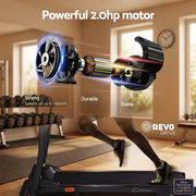 Everfit 2HP motor feature illustration