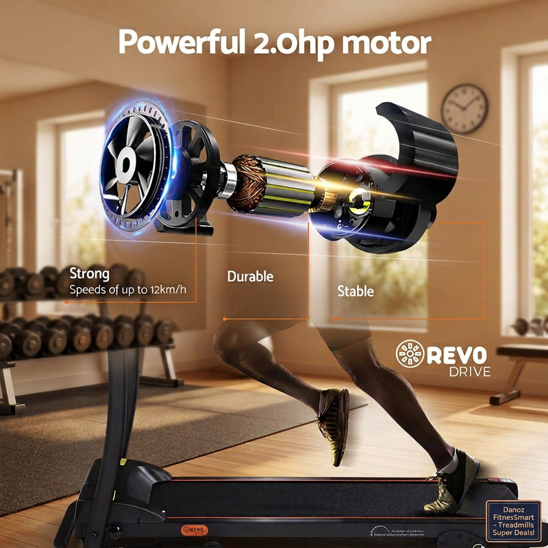 Everfit 2HP motor feature illustration