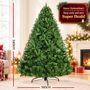 Green Christmas tree supplier dimensions diagram