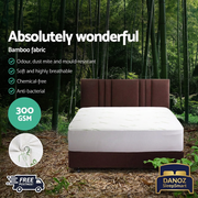 King bamboo protector forest artwork with Free Postage and Danoz SleepSmart bed silhouette badges