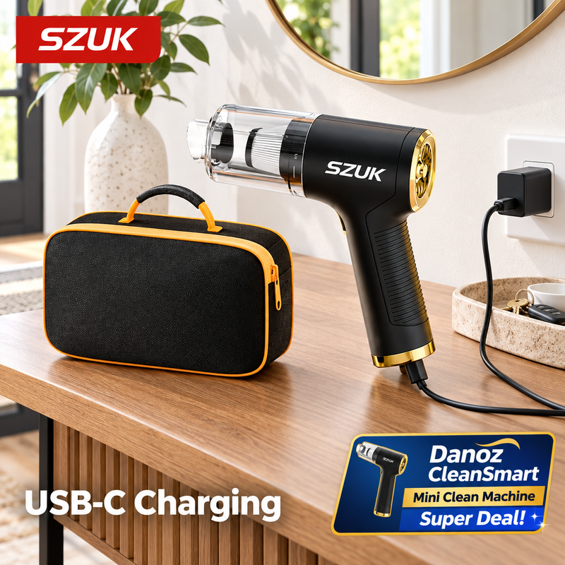 SZUK vacuum USB-C charging