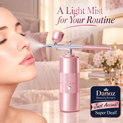 Pink sprayer facial mist view