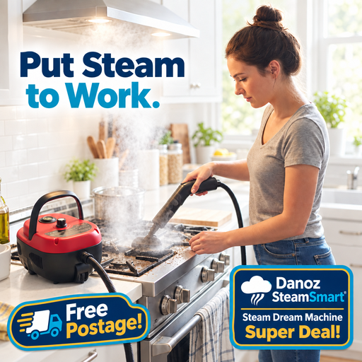 Steam Dream Machine kitchen hero with Free Postage