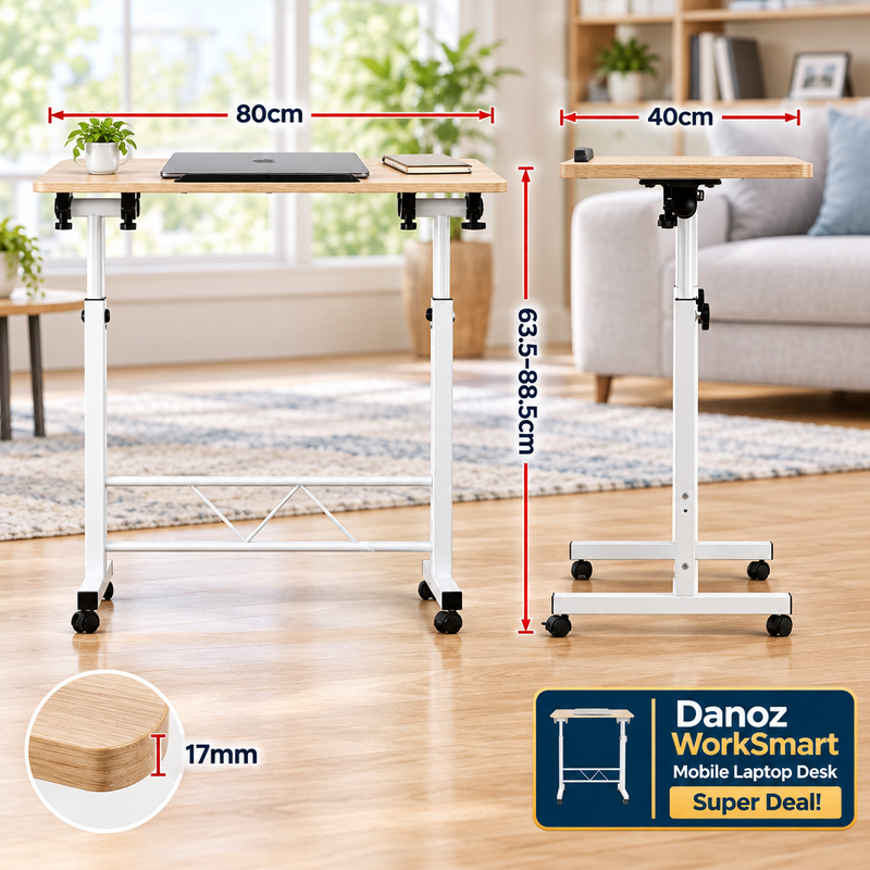 WorkSmart Artiss desk dimensions