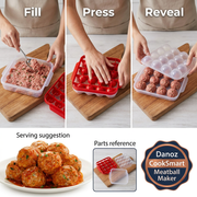 Fill press and reveal preparation steps