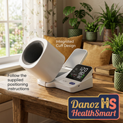 Komwell integrated-cuff design on home reading table