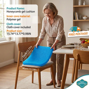 SeatSmart 40 by 35cm dimensions demonstrated on a dining chair