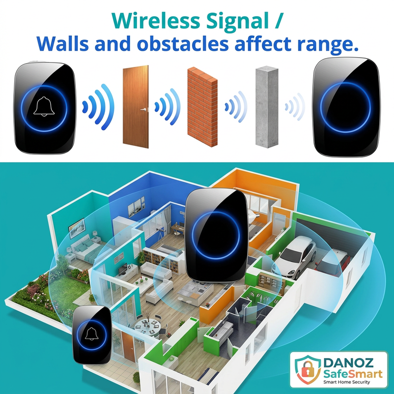 SafeSmart wireless signal illustration