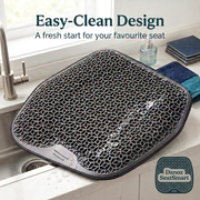 Grey SeatSmart cushion easy-clean design