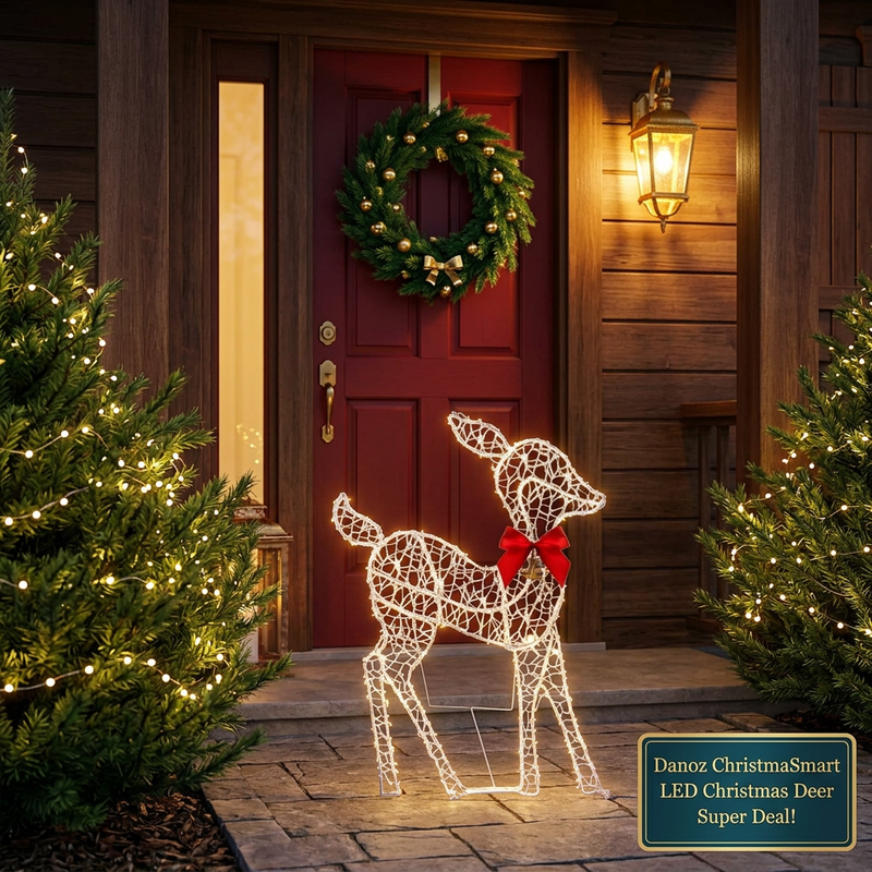 ChristmaSmart festive fawn entry
