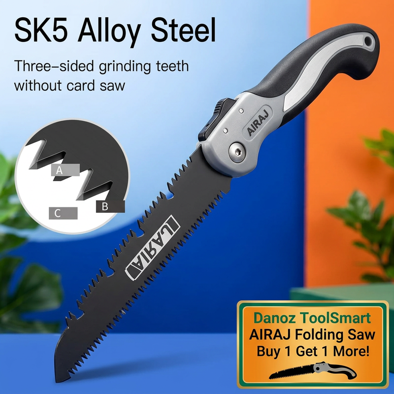 ToolSmart AIRAJ steel tooth detail