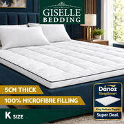SleepSmart King topper thickness and filling