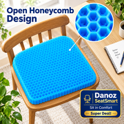 SeatSmart open honeycomb detail in a home office