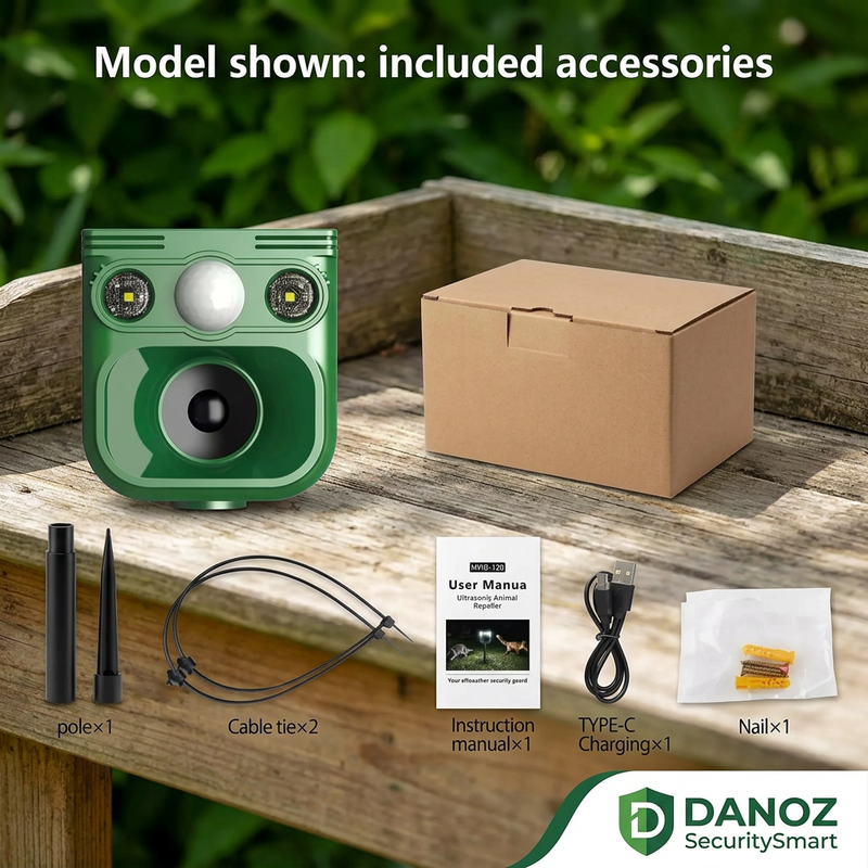 Green SecuritySmart model and kit accessories
