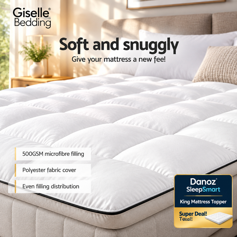 SleepSmart microfibre fabric detail