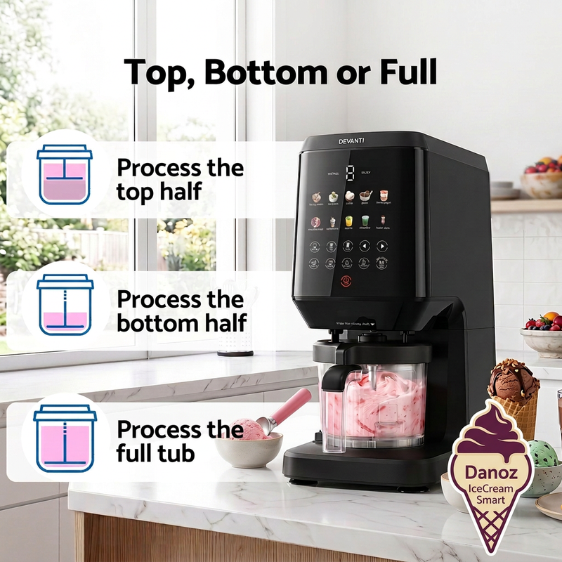 IceCream Smart Top, Bottom and Full portion selection